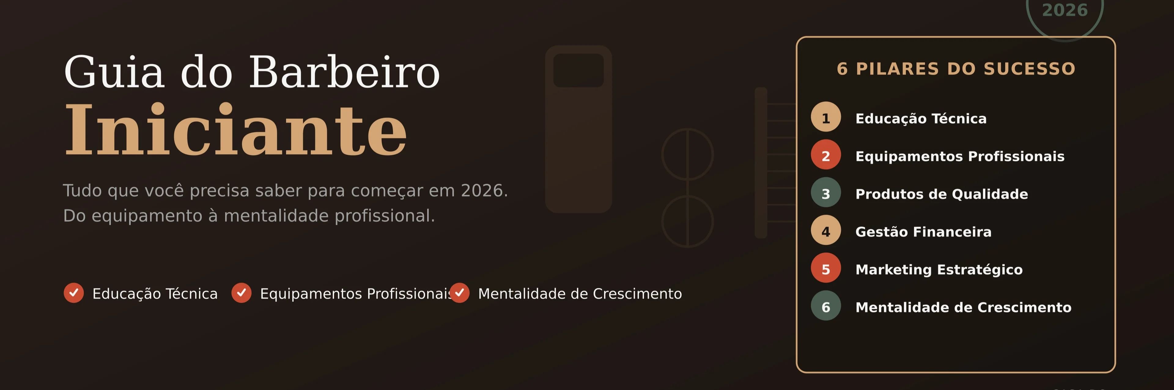 Guia do Barbeiro Iniciante: tudo que você precisa saber para começar | Casa do Barbeiro