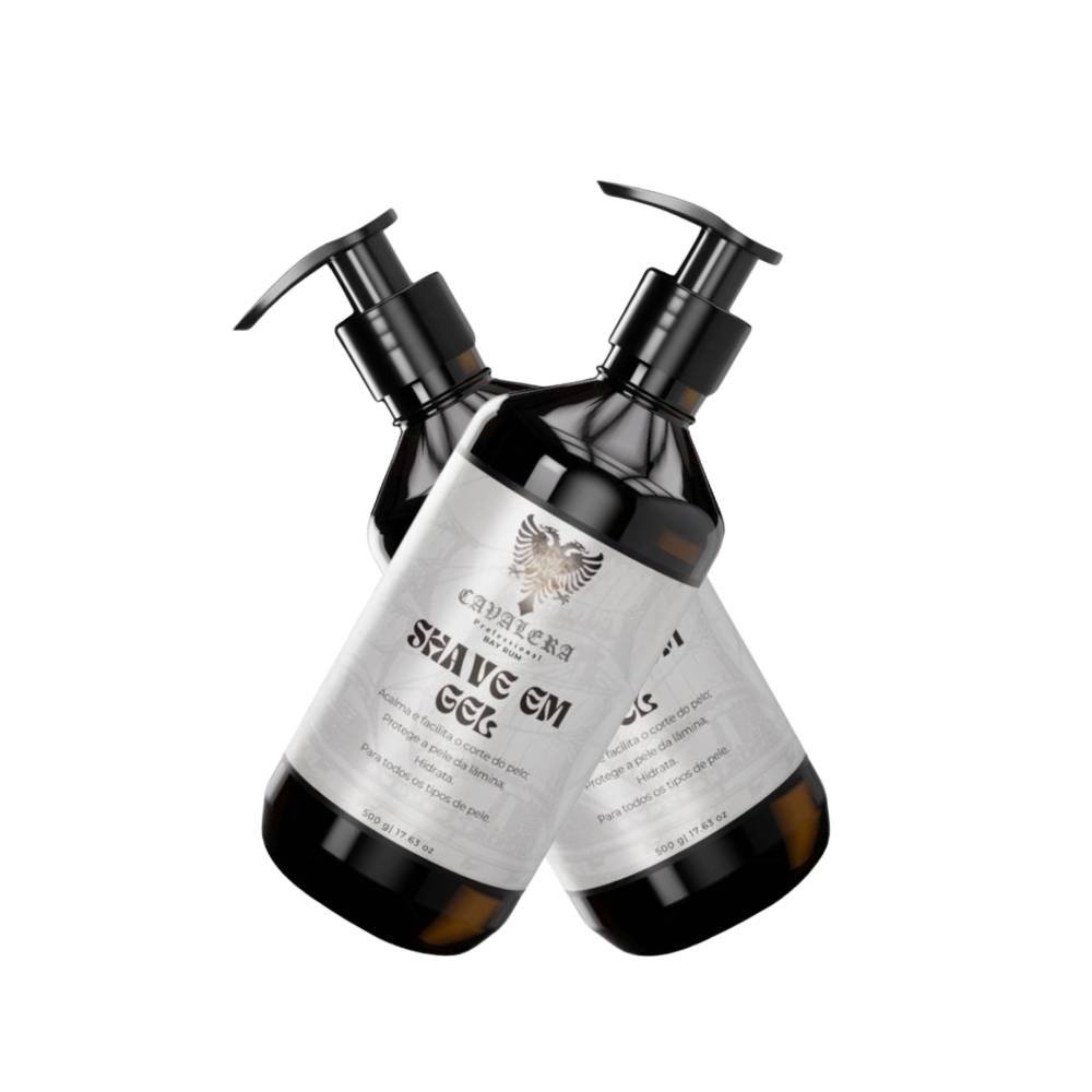 SHAVE CREAM CAVALERA BAY RUM 500ML AROMA CLASSICO