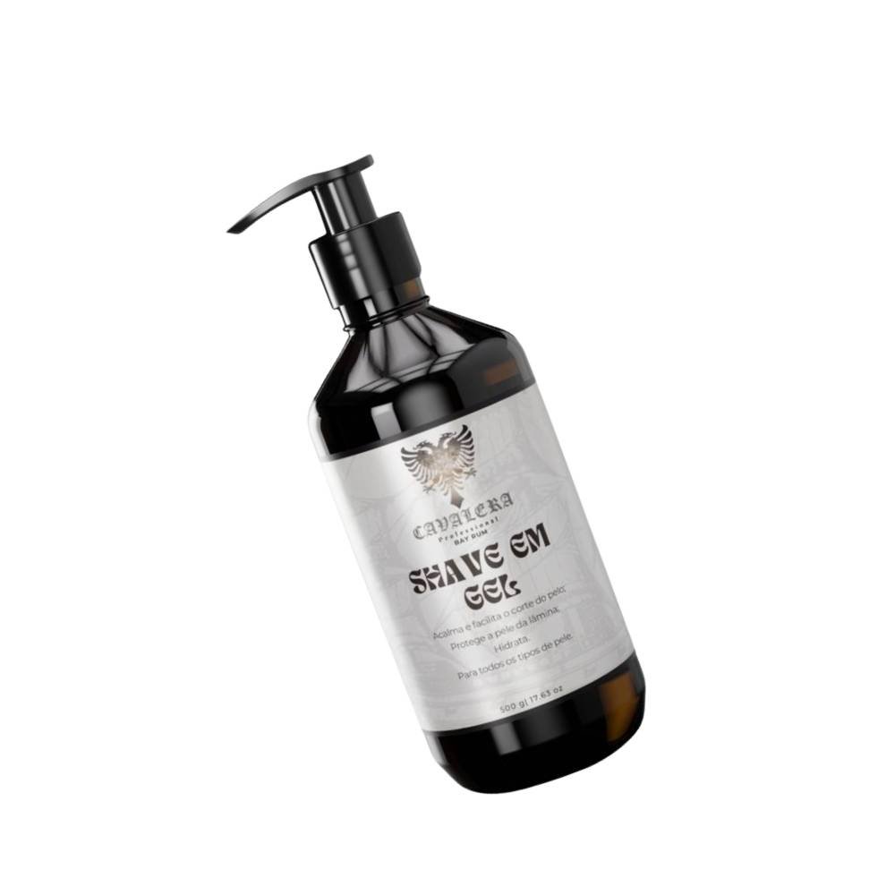 SHAVE CREAM CAVALERA BAY RUM 500ML AROMA CLASSICO