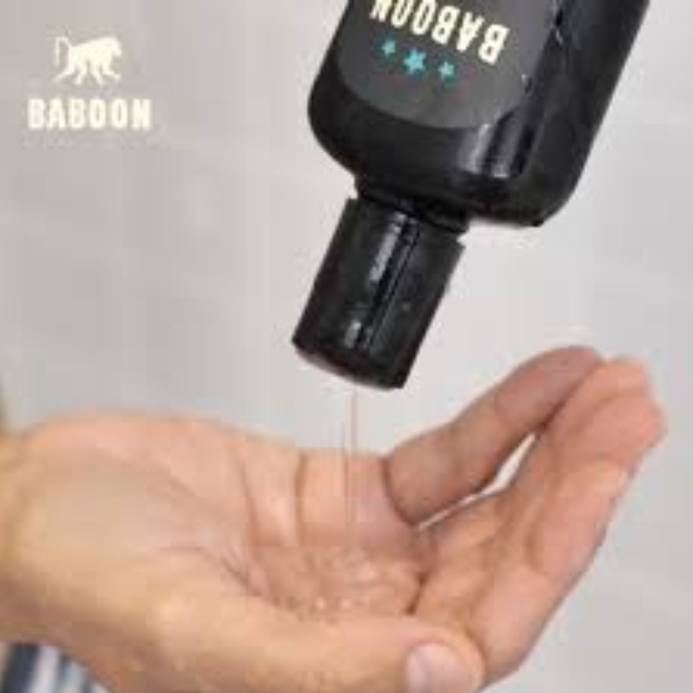 SHAMPOO PARA CABELO E BARBA BABOON MENTOLADO 240ML ORIGINAL