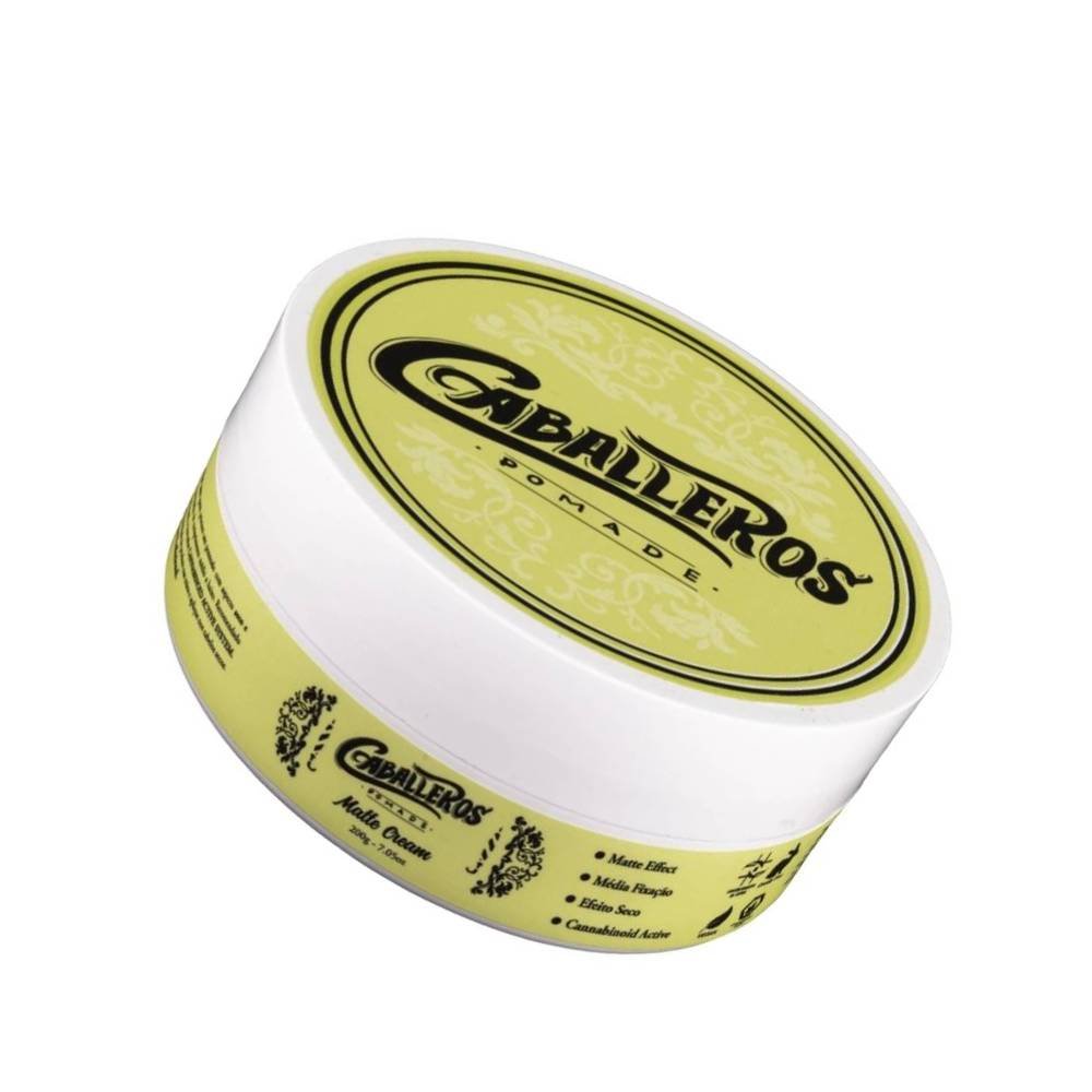 MATTE CREAM CABALLEROS 200G – FIXACAO DURADOURA