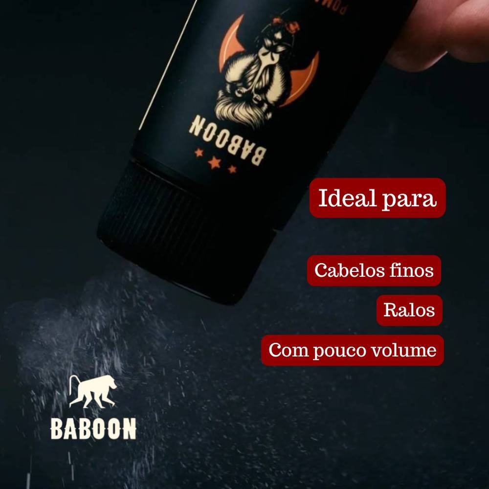 CERA MODELADORA EM PO BABOON 15G VOLUME E LEVEZA