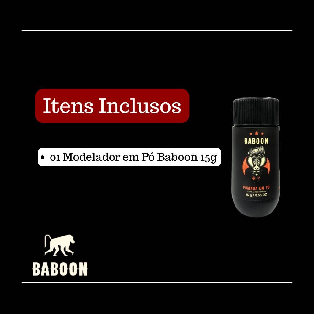 CERA MODELADORA EM PO BABOON 15G VOLUME E LEVEZA