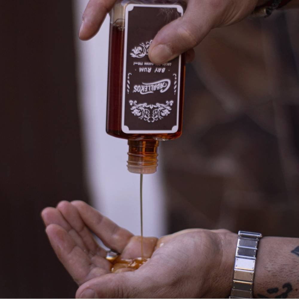 LOCAO POS BARBA BAY RUM CABALLEROS 140ML