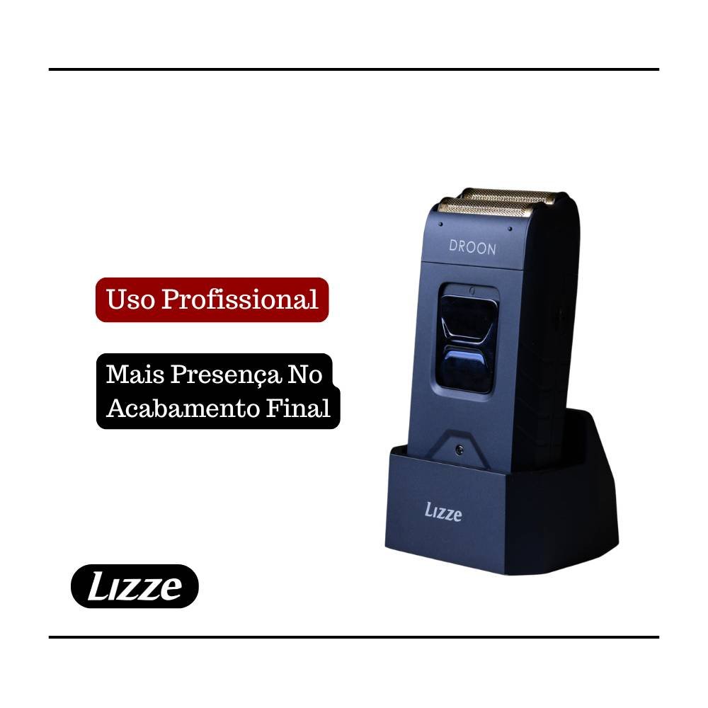 MAQUINA DE ACABAMENTO SHAVER PROFISSIONAL LIZZE DROON