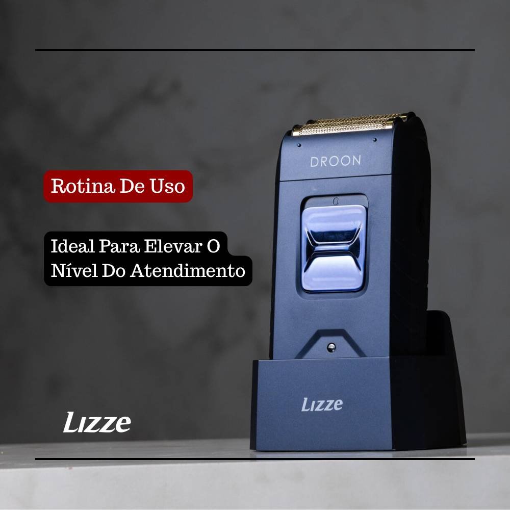 MAQUINA DE ACABAMENTO SHAVER PROFISSIONAL LIZZE DROON