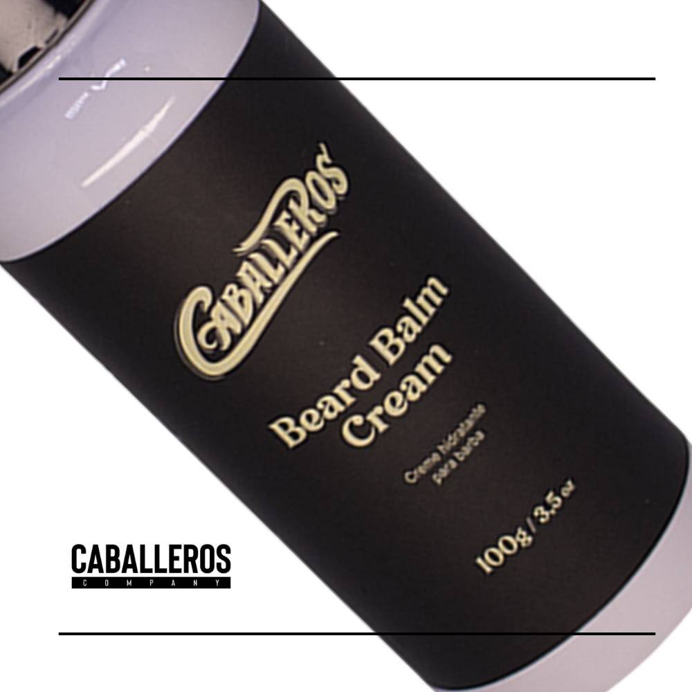 BEARD BALM CREAM CABALLEROS 100G – AROMA MARCANTE