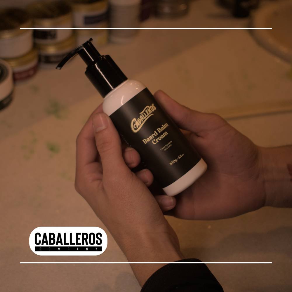 BEARD BALM CREAM CABALLEROS 100G – AROMA MARCANTE