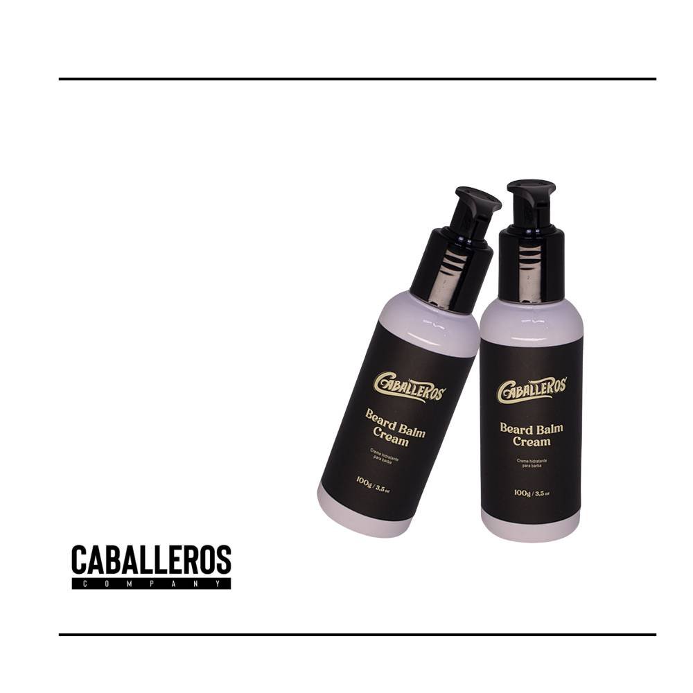 BEARD BALM CREAM CABALLEROS 100G – AROMA MARCANTE
