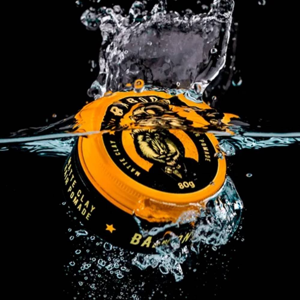 POMADA MATTE CLAY BABOON 80G – TEXTURA SECA