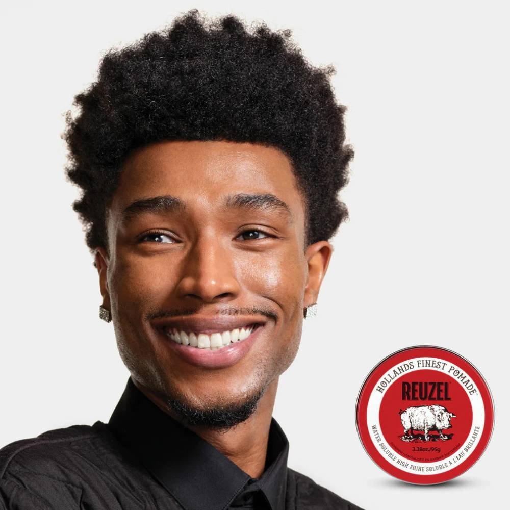 CERA REUZEL VERMELHA 95G - ALTO BRILHO SOLUVEL EM AGUA