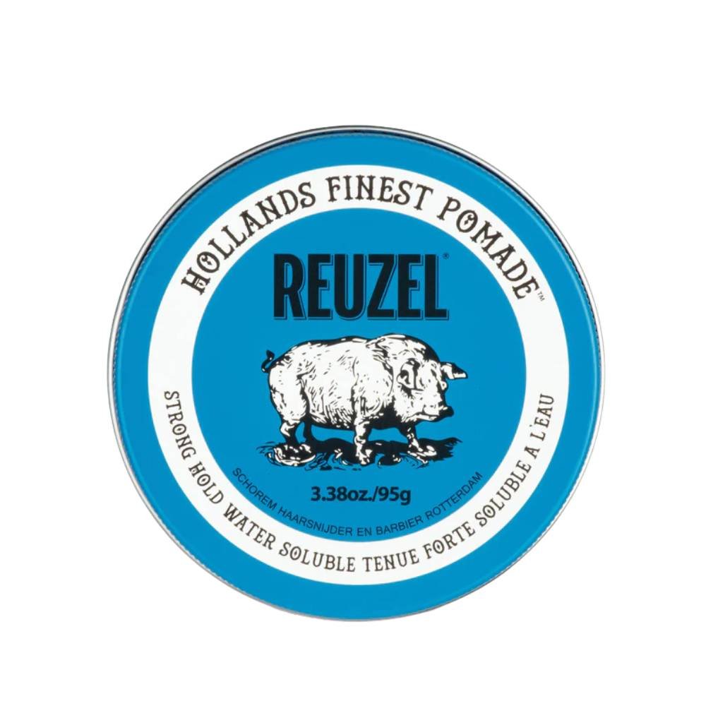 CERA REUZEL STRONG HOLD AZUL 95G FIXACAO MEDIA COM BRILHO