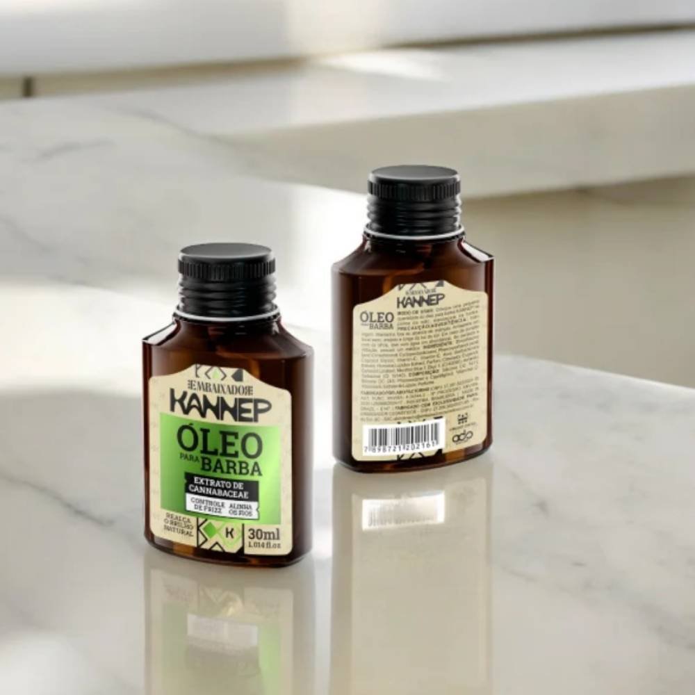 KANNEP OLEO PARA BARBA 30ML – NUTRICAO E BRILHO