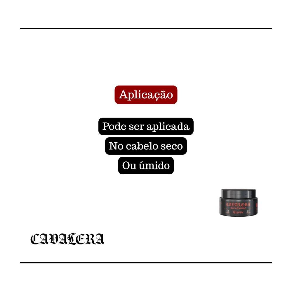 CERA MATTE CLASSIC CAVALERA 80G – VISUAL ALINHADO