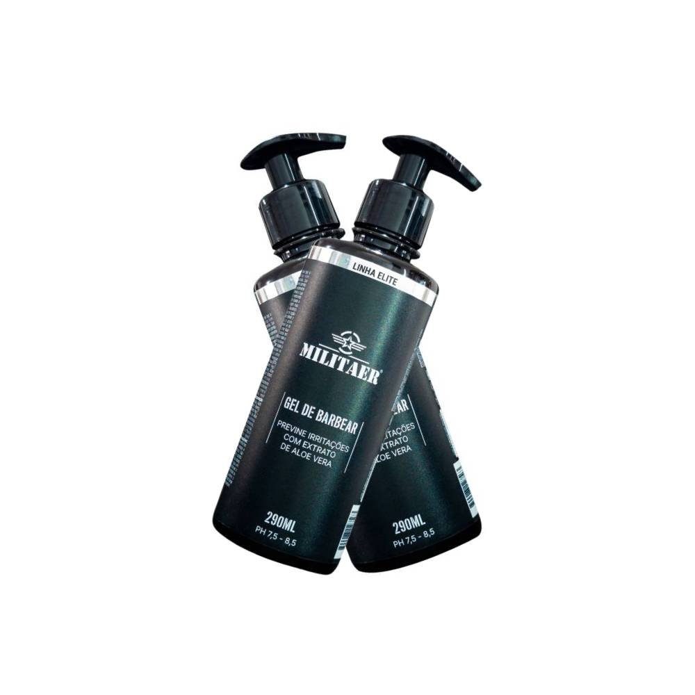 GEL DE BARBEAR MILITAER 290GR - BARBEAR SUAVE E RENTE
