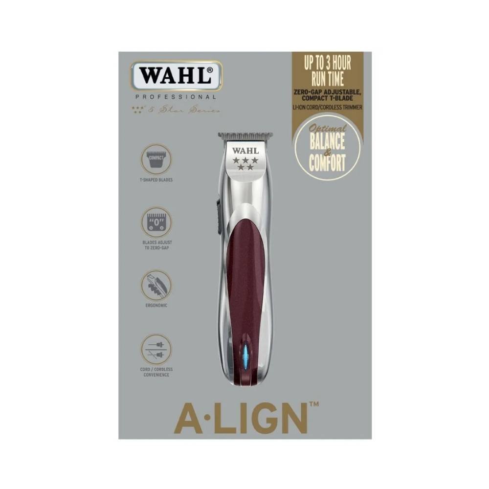 WAHL A-LIGN – REGULAGEM DE LAMINAS