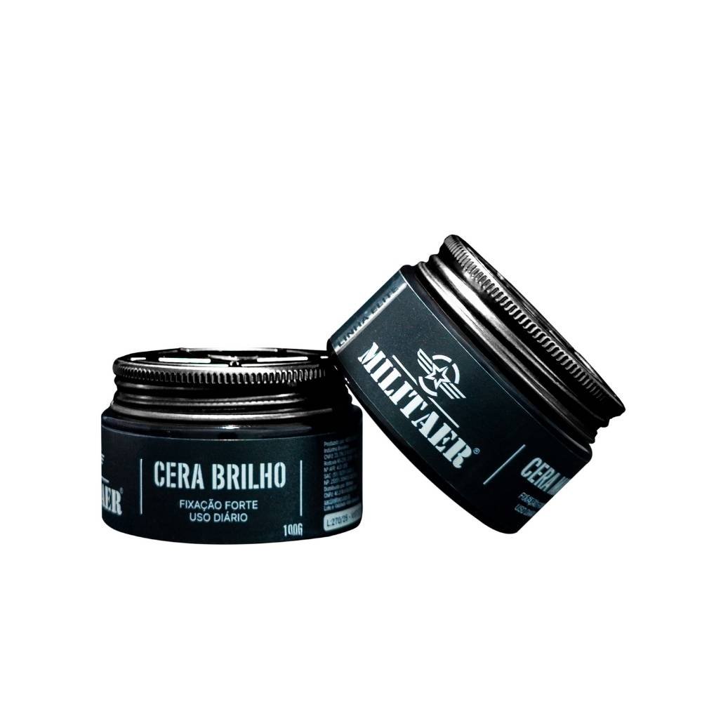 CERA BRILHO MILITAER 100GR - FIXACAO FLEXIVEL
