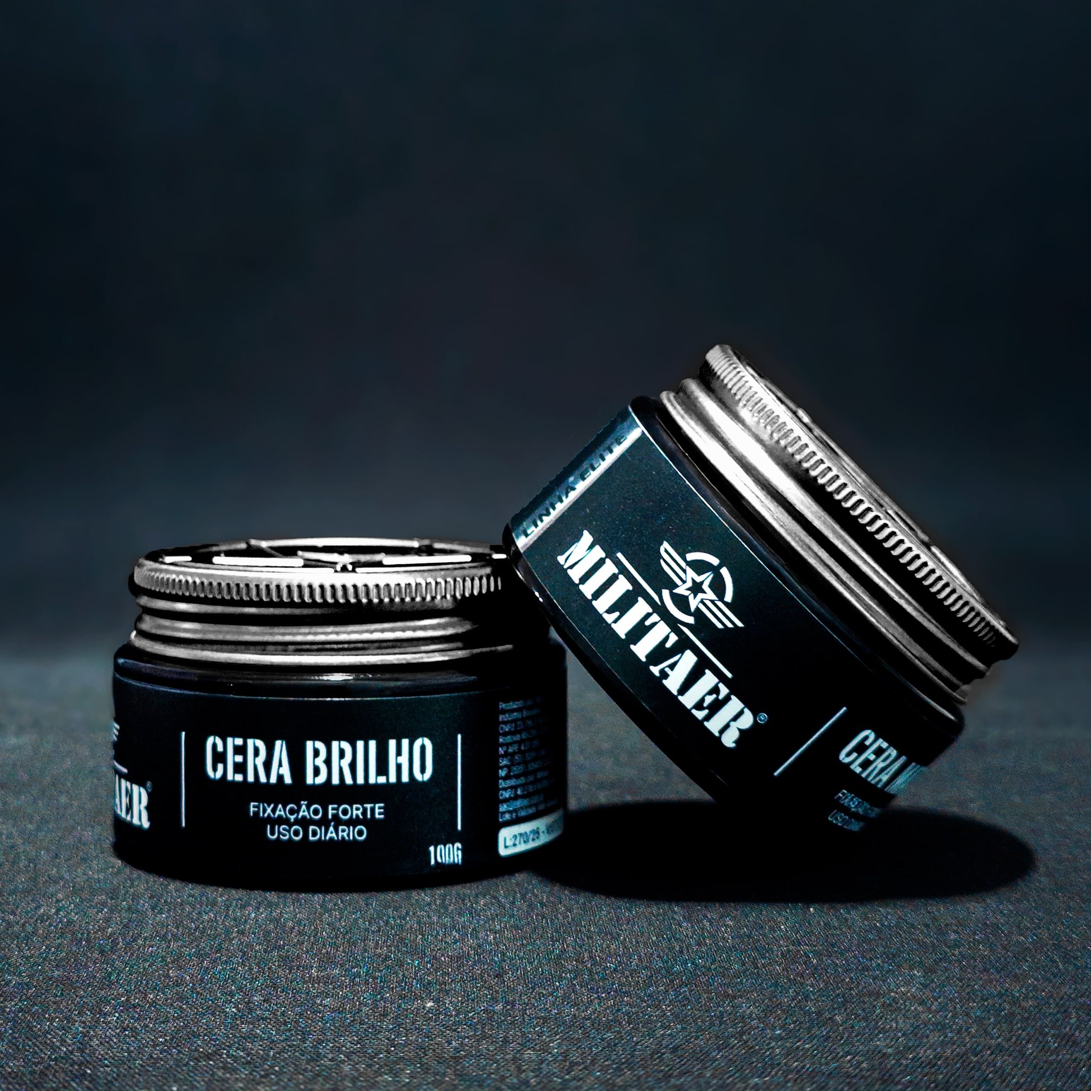 CERA BRILHO MILITAER 100GR - FIXACAO FLEXIVEL