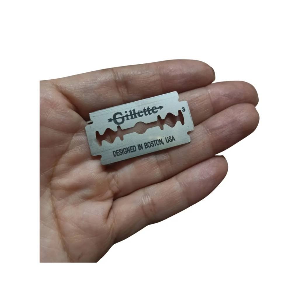 LAMINA GILLETTE COM 100 INTEIRAS