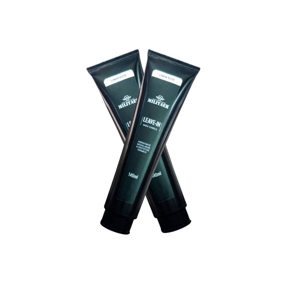LEAVE-IN MILITAER 140ML - FORCA, PROTECAO E ESTILO