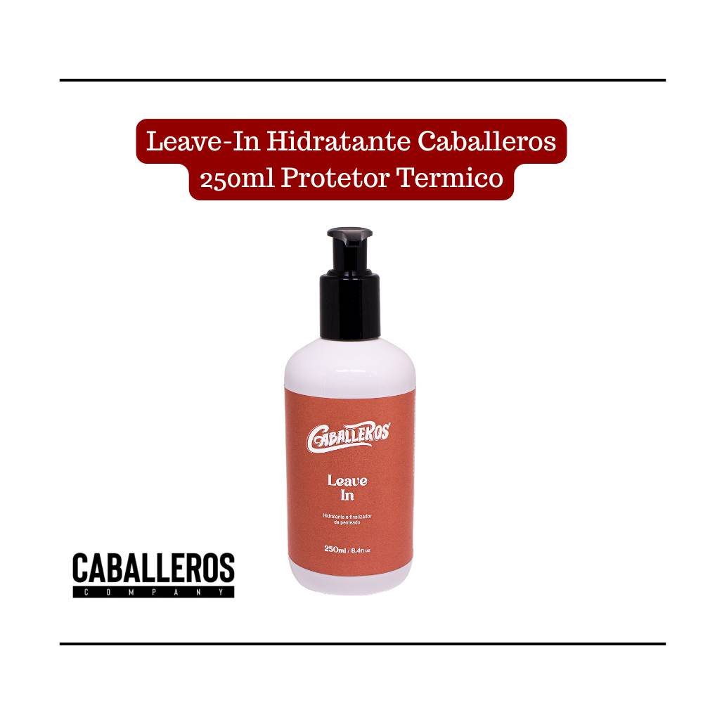 LEAVE-IN HIDRATANTE CABALLEROS 250ML PROTETOR TERMICO