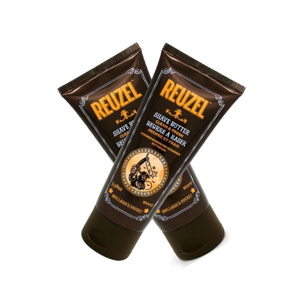 CREME DE BARBEAR REUZEL SHAVE BUTER 100ML - LIMPO E FRESCO
