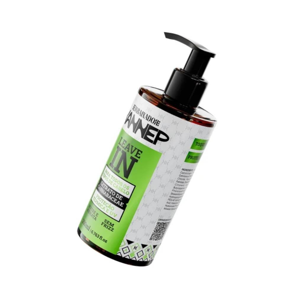 KANNEP LEAVE-IN 200ML – HIDRATACAO SEM ENXAGUE