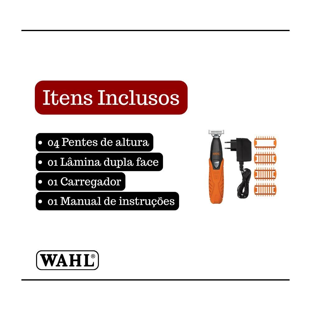 APARADOR DE PELOS PARA BARBA E CORPO TRIM NINJA WAHL