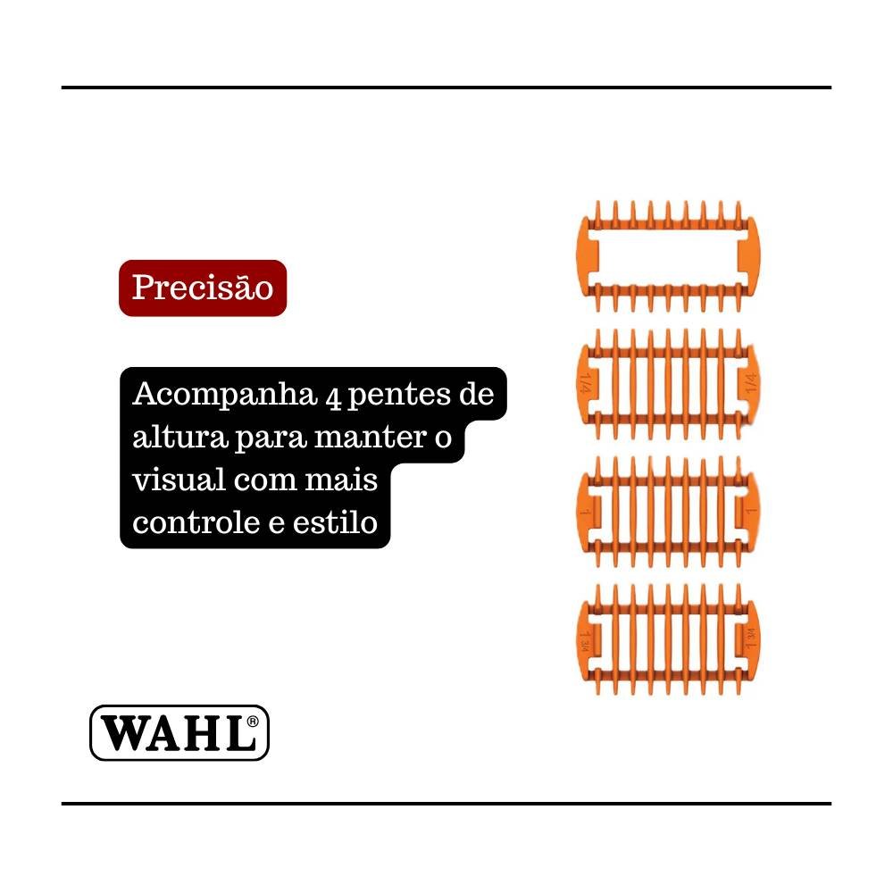 APARADOR DE PELOS PARA BARBA E CORPO TRIM NINJA WAHL