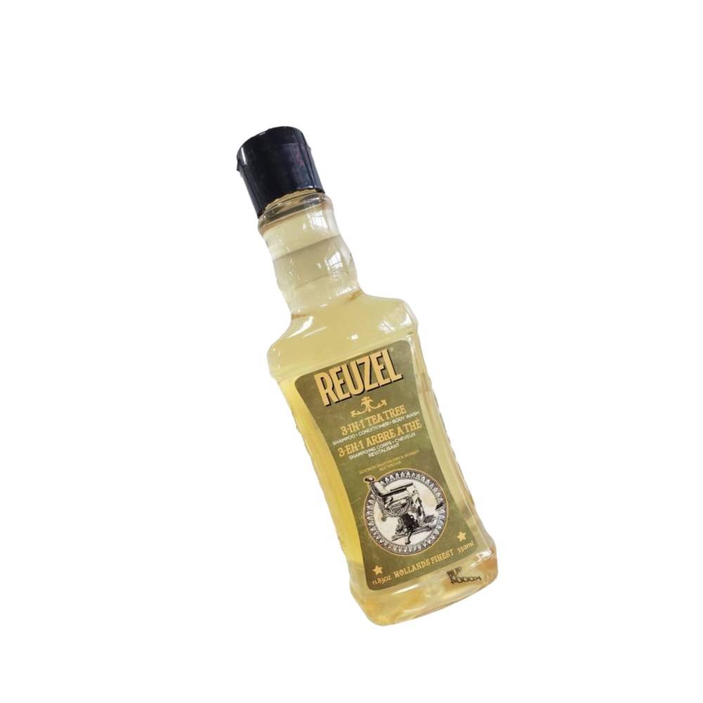 SHAMPOO E CONDICIONADOR 3 EM 1 TEA TREE REUZEL 350ML