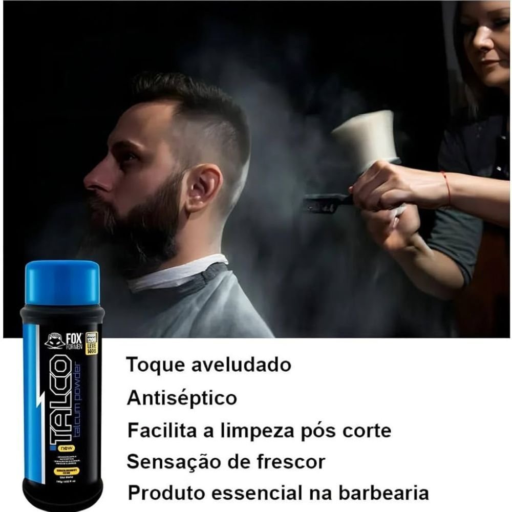 FOX FOR MEN TALCO POWDER 140GR - MULTIUSO