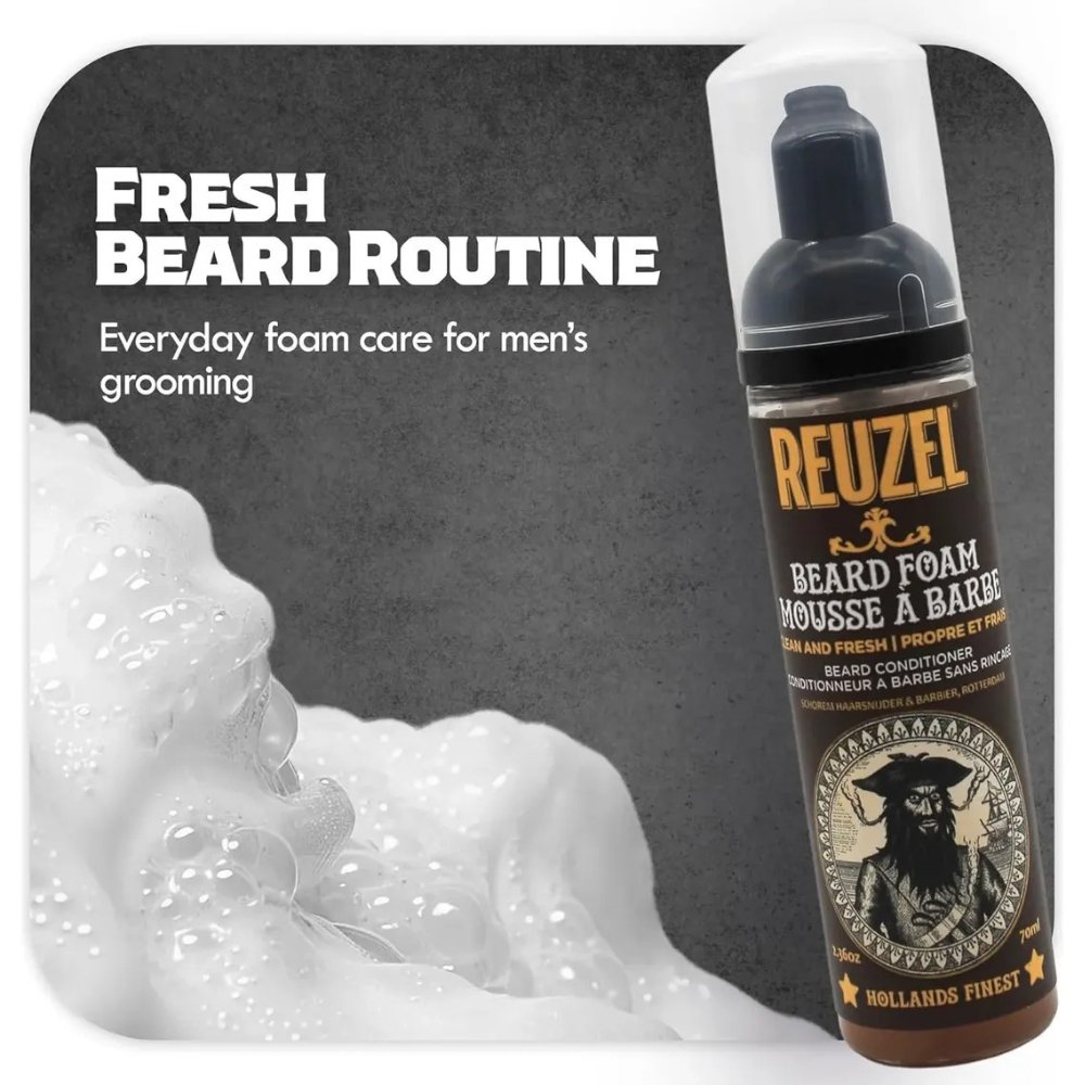 BEARD FOAM MOUSSE A BARBE CONDITIONER REUZEL 70ML