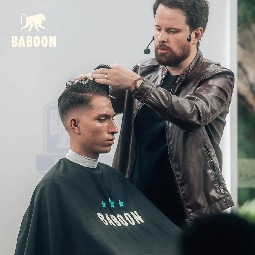 CAPA DE CORTE PROFISSIONAL, BABOON LEVE E ANTIESTATICA