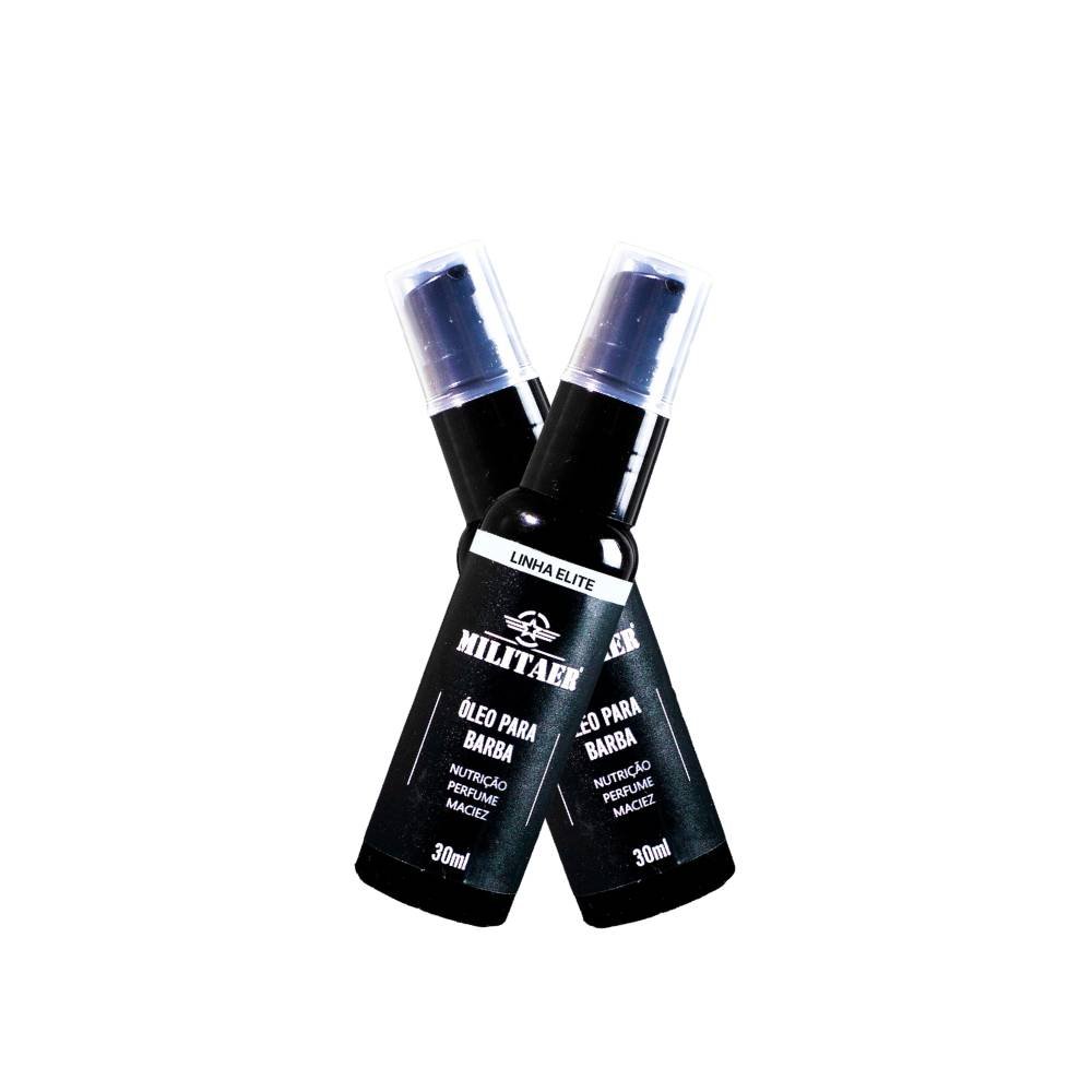 OLEO PARA BARBA MILITAER 30ML - NUTRICAO E FORCA