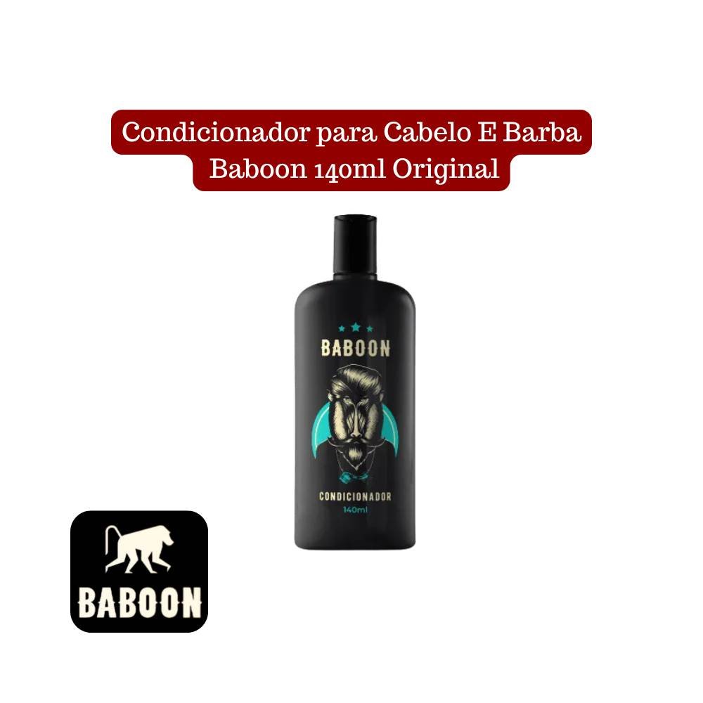 CONDICIONADOR PARA CABELO E BARBA BABOON 140ML ORIGINAL
