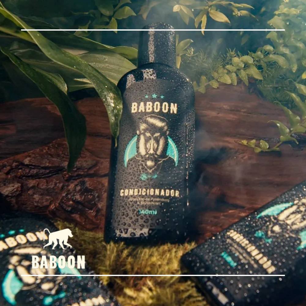 CONDICIONADOR PARA CABELO E BARBA BABOON 140ML ORIGINAL