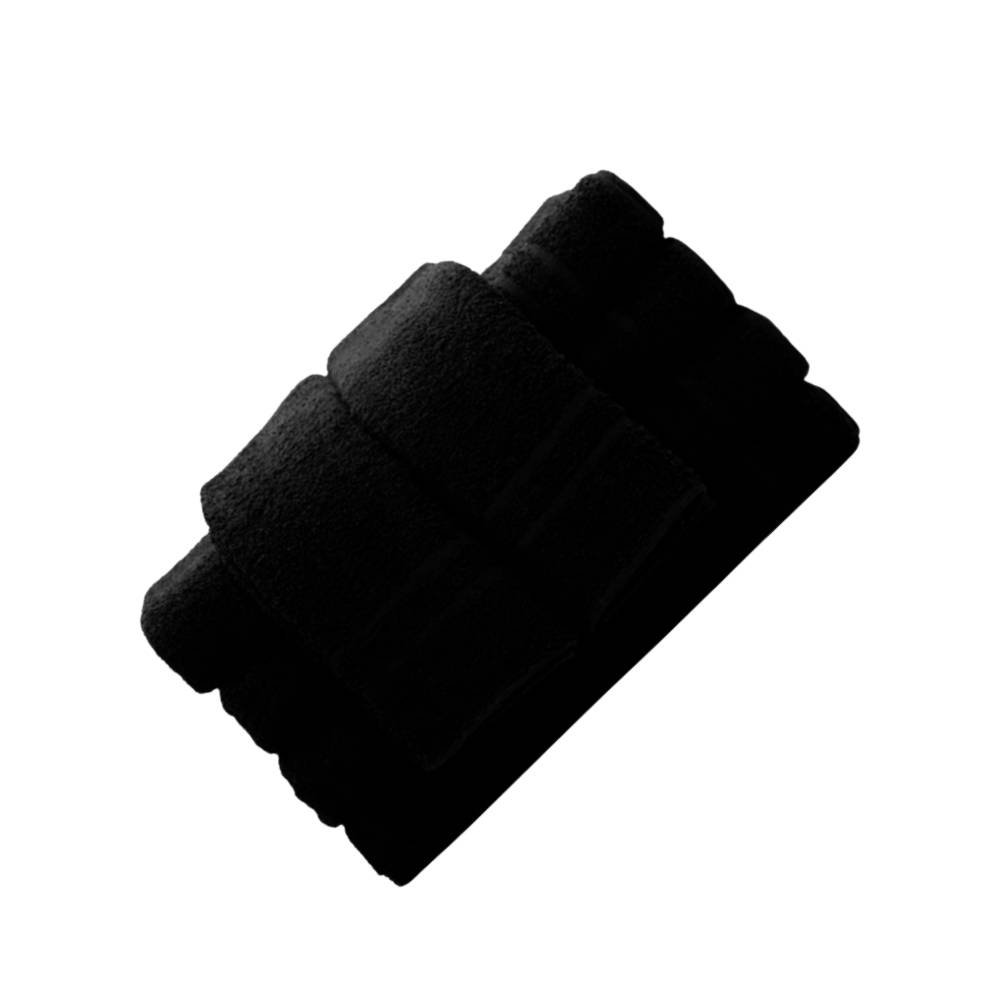 TOALHA PRETA PACOTE COM 10 – PRATICIDADE E ESTILO