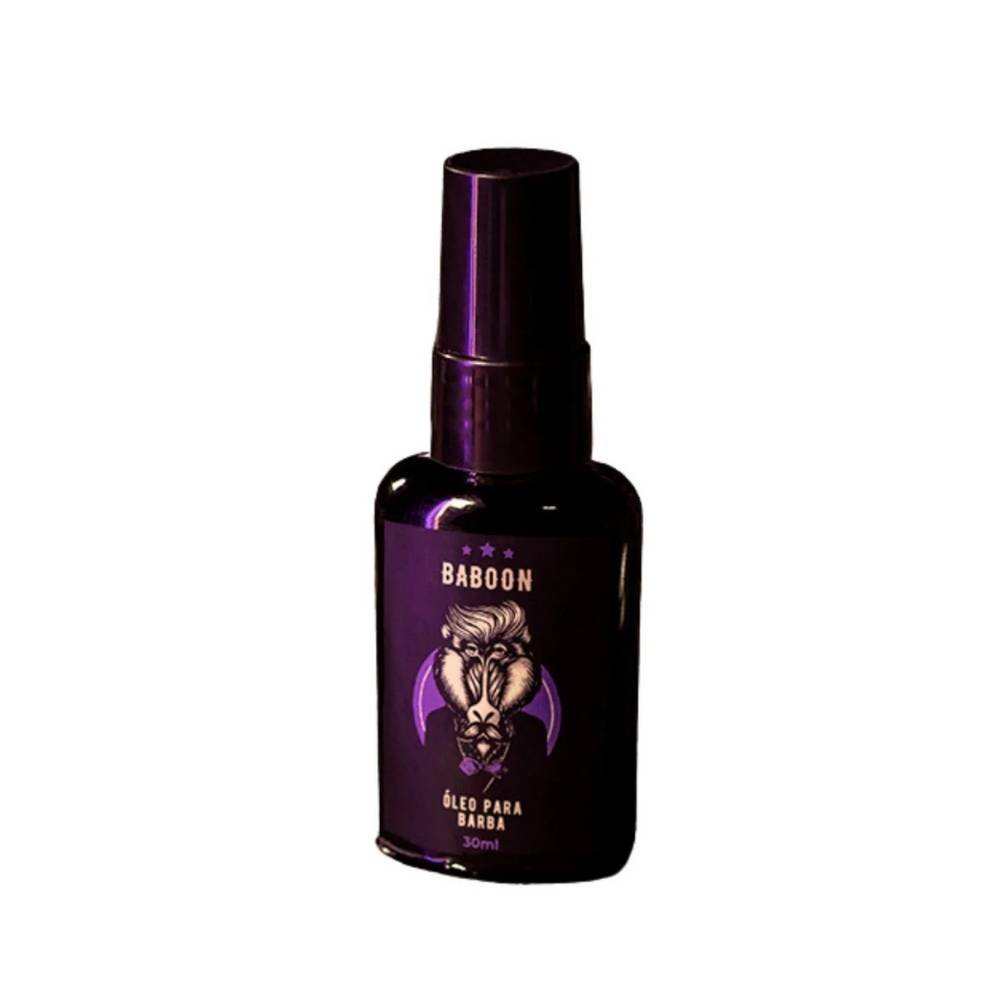 OLEO PARA BARBA BABOON 30ML NUTRICAO E MACIEZ