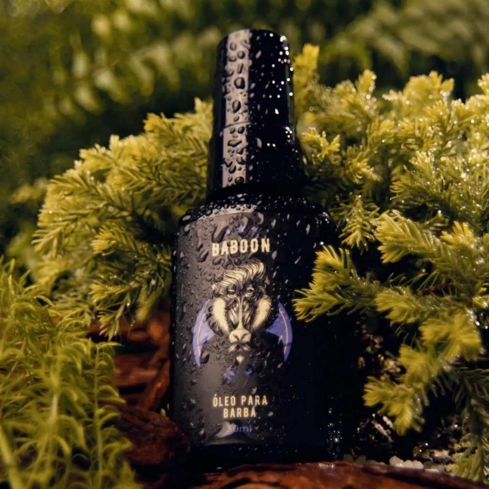 OLEO PARA BARBA BABOON 30ML NUTRICAO E MACIEZ