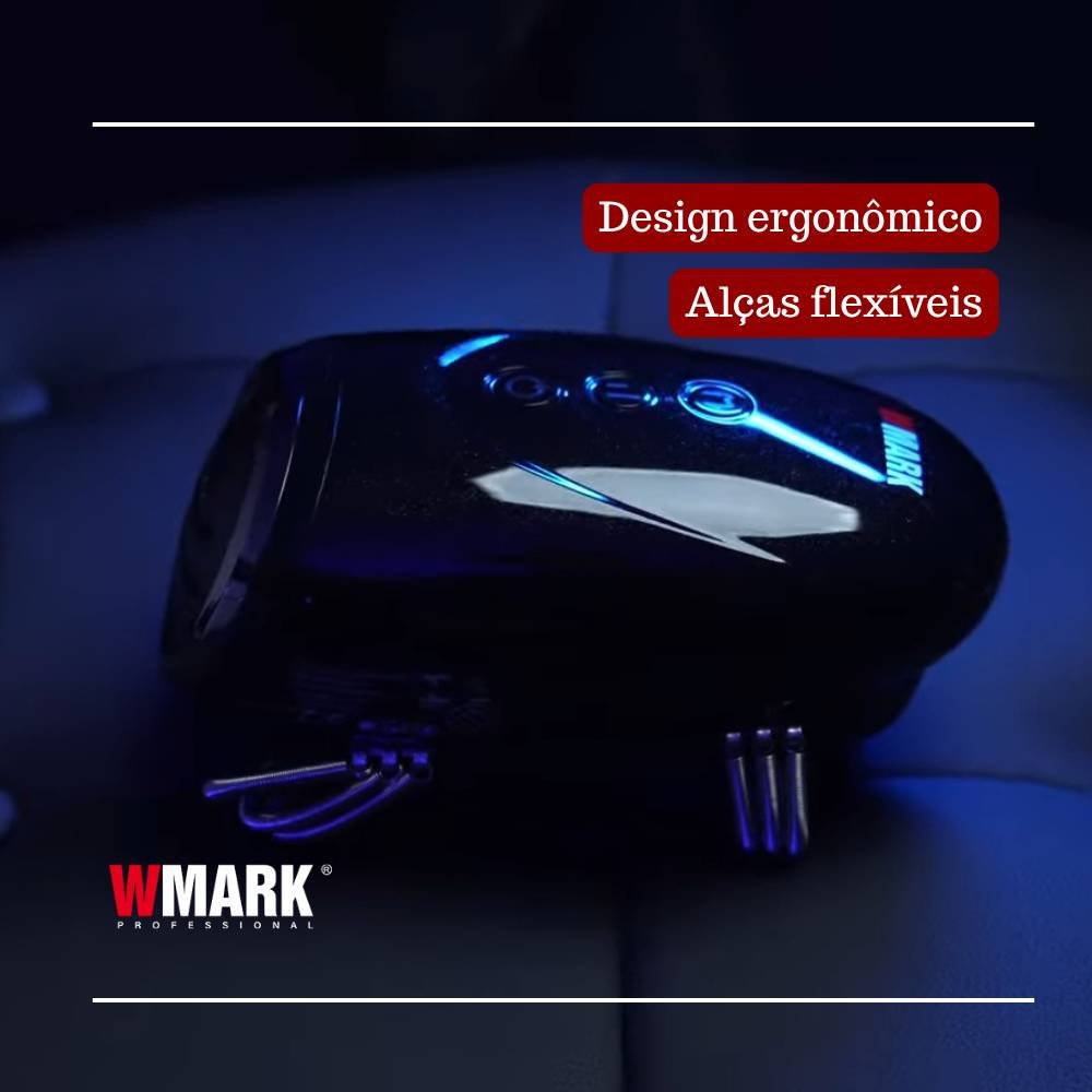 MASSAGEADOR SEM FIO WMARK PARA BARBOTERAPIA PROFISSIONAL