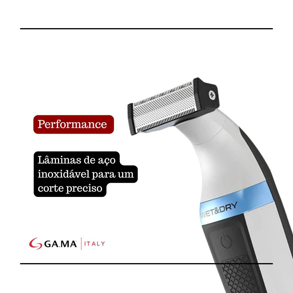 APARADOR DE PELOS PARA BARBA E CORPO G-BLADE GAMA