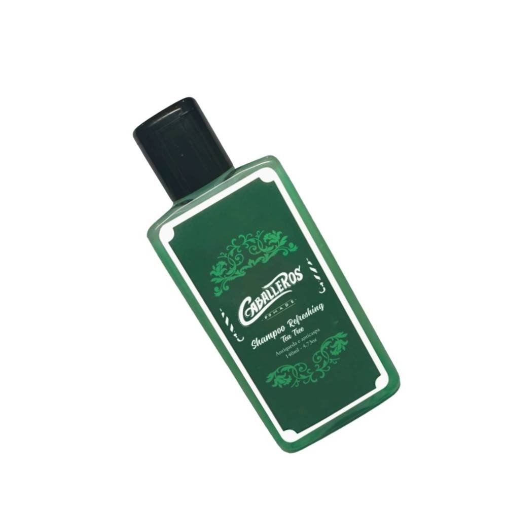 SHAMPOO TEA TREE CABALLEROS 140ML LIMPEZA PROFUNDA