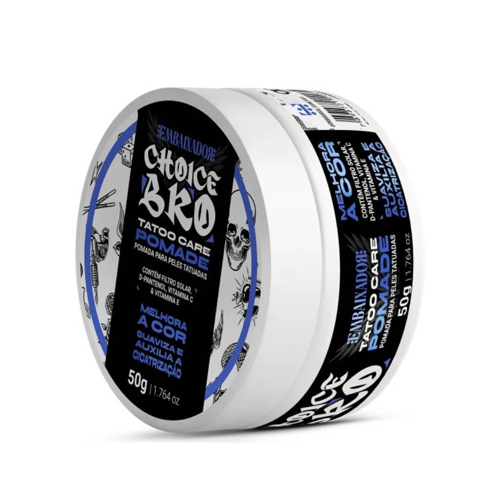 CERA PARA PELE TATUADA CHOICE BRO EMBAIXADOR 280ML