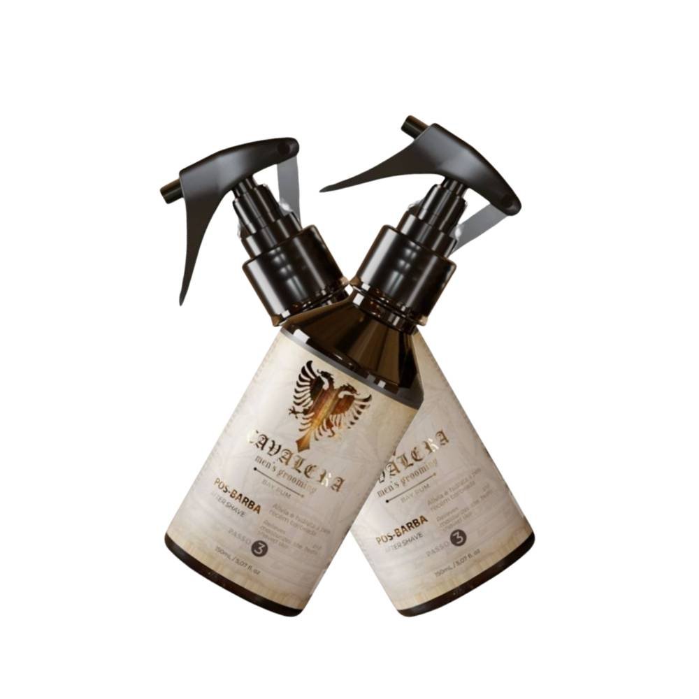 POS BARBA BAY RUM CAVALERA 150ML TOQUE CLASSICO