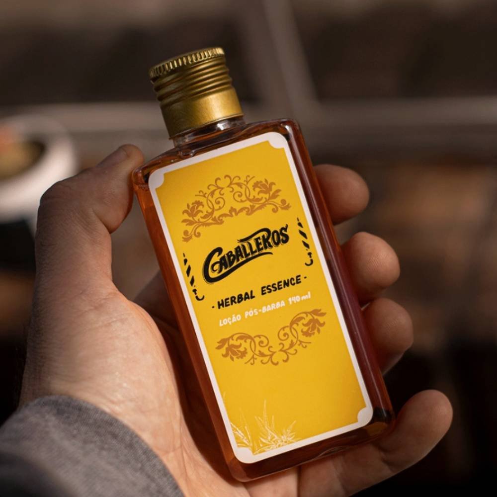 LOCAO POS BARBA HERBAL ESSENCE CABALLEROS 140ML