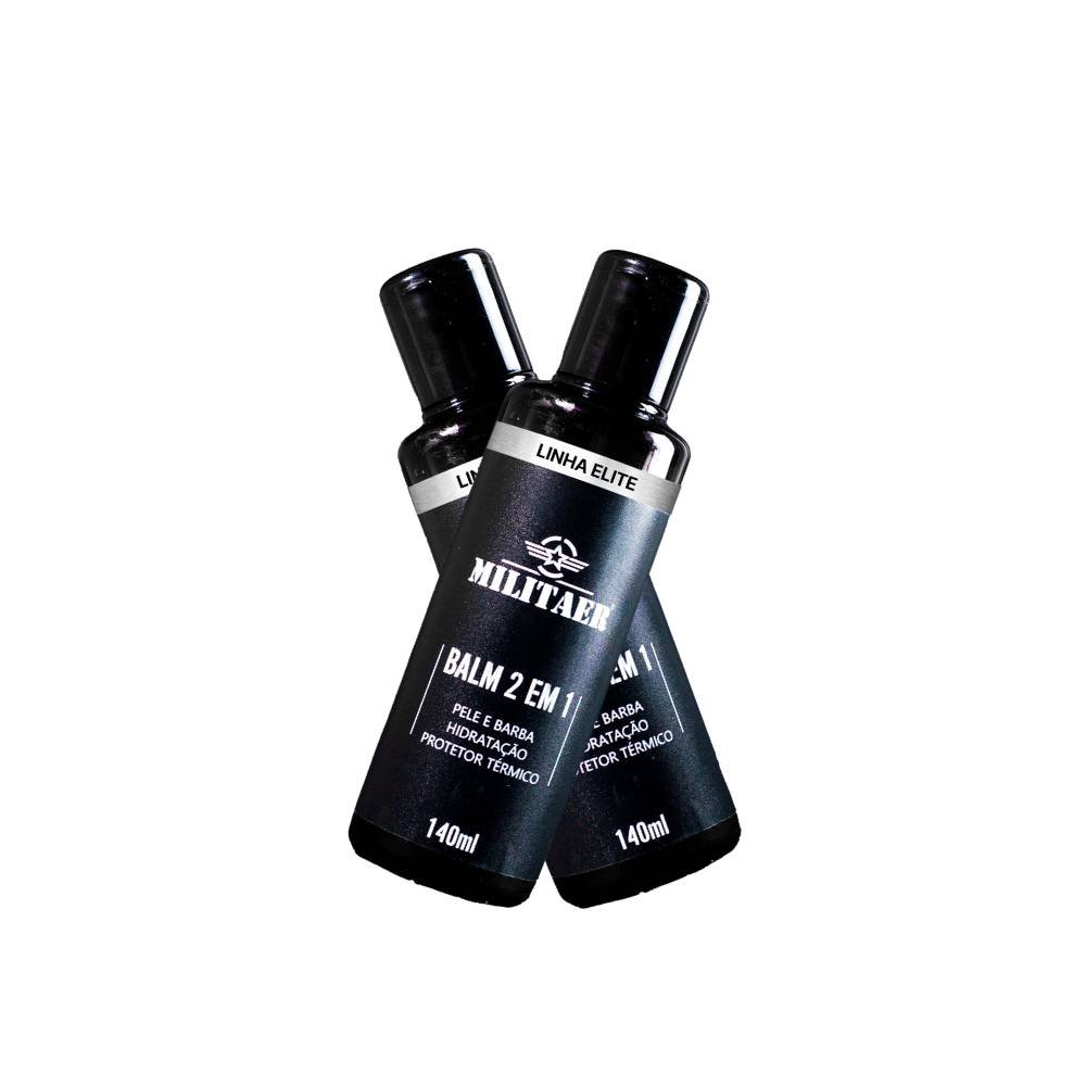BALM 2 EM 1 PARA PELE E BARBA MILITAER - 140ML
